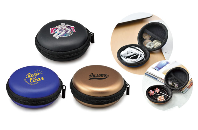 ラウンド 小物ケース | オリジナルグッズ・OEM・ノベルティ製作