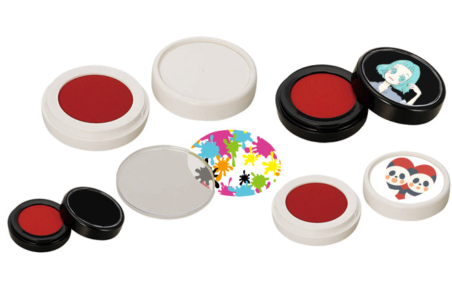 朱肉ケース オリジナル中台紙 | オリジナルグッズ・OEM・ノベルティ製作