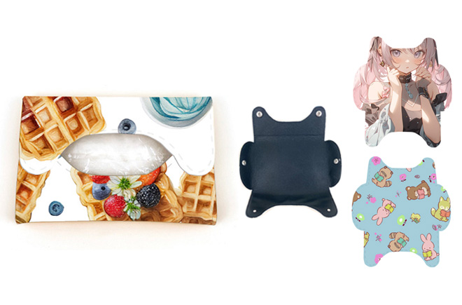 PUレザー ポケットティッシュ ケース | オリジナルグッズ・OEM