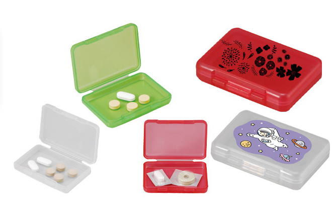 クリア ピルケース ミニ | オリジナルグッズ・OEM・ノベルティ製作