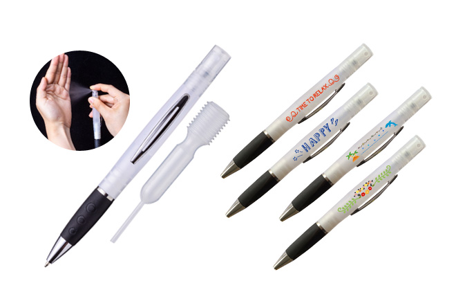 スポイト付 スプレー機能付 ボールペン | オリジナルグッズ・OEM