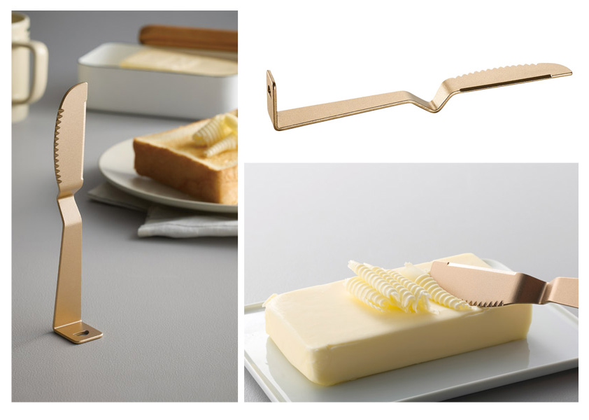 アルミ製 熱伝導 立つ バター ナイフ | オリジナルグッズ・OEM