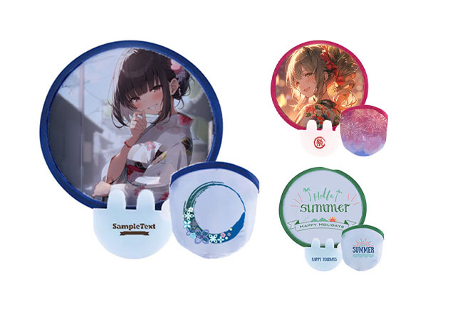 Folding-fan-with-special-case-