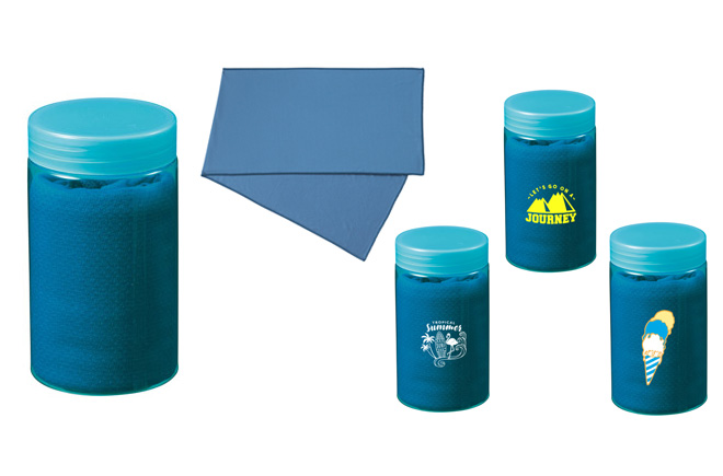 ボトル入 接触涼感 UVガード クール タオル | オリジナルグッズ・OEM